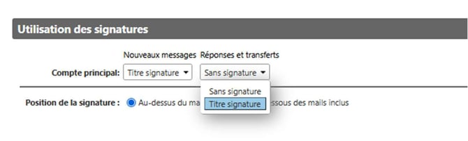 ZIMBRA signature 5
